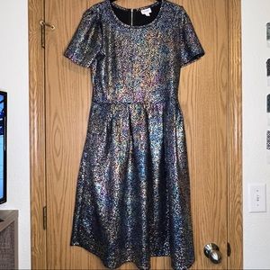 LuLaRoe Amelia dress, Sz L